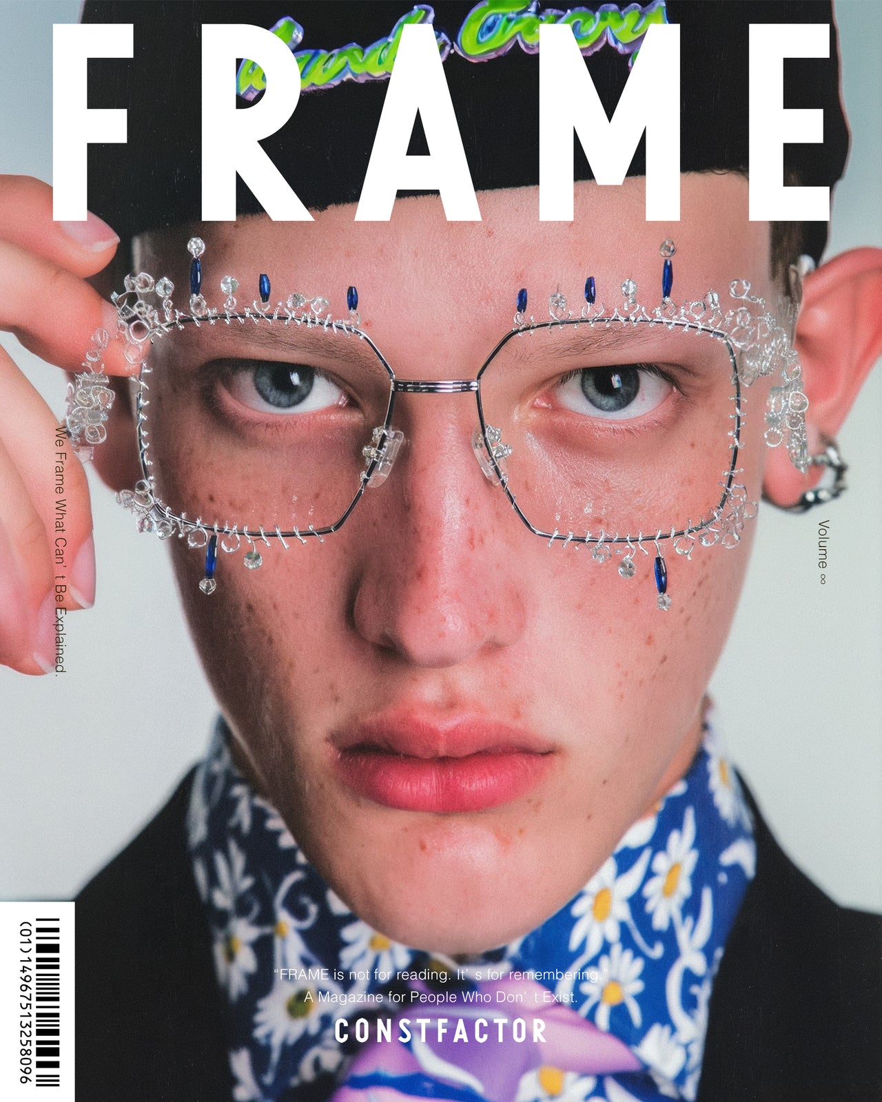 롱 슬리브 T셔츠【FRAME:SPECTACLES OF NONEXISTENCE】(6431671) 화이트