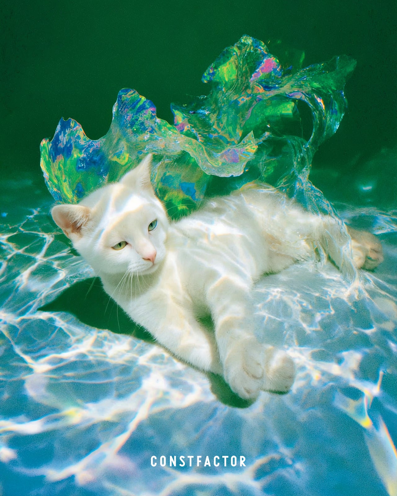 T셔츠【MEOWTAVERSE/POOL SIDE ORACLE】(3651414)블랙