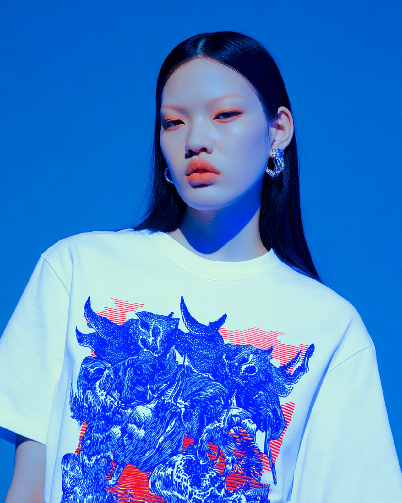 T-shirt "BEEF OR BELIEF?" (8820815) White