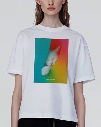 Tシャツ【White Kitten】（7094330）ホワイト