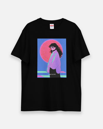 Tシャツ【Tokyo Manga Girl】（6031258）ホワイト／ブラック