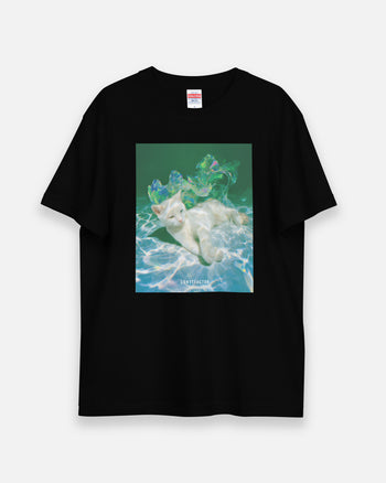 T셔츠【MEOWTAVERSE／POOL SIDE ORACLE】(3651414)블랙
