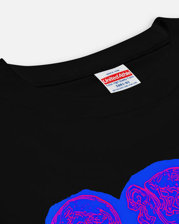 Tシャツ【 GHOST LEFT A GROUP CHAT 】（2820462）ブラック