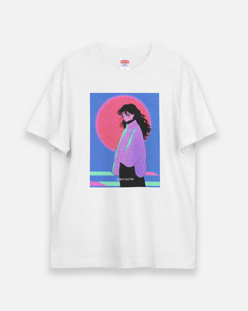 Tシャツ【Tokyo Manga Girl】（6031258）ホワイト／ブラック