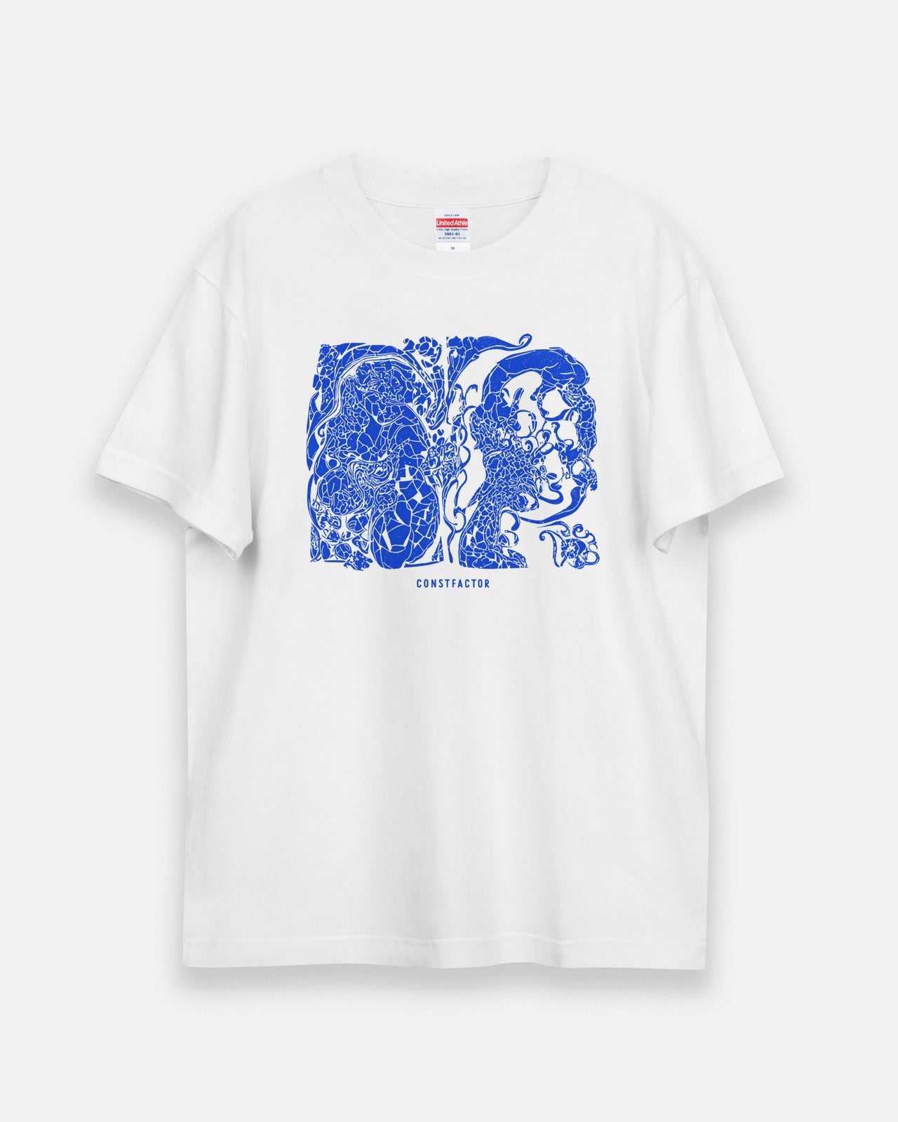 T셔츠【FRACTURED BY DESIGN】(8661574) 화이트
