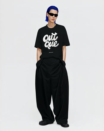 T-shirt [OUT QUE] (2365813) Black
