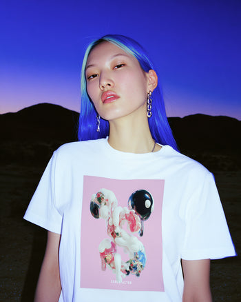 Tシャツ【 LIKE A LIE 】（5876763）ホワイト