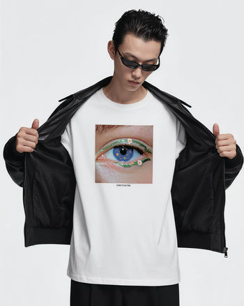 ロングスリーブTシャツ【 STARGAZED LIES 】（4352784）ホワイト