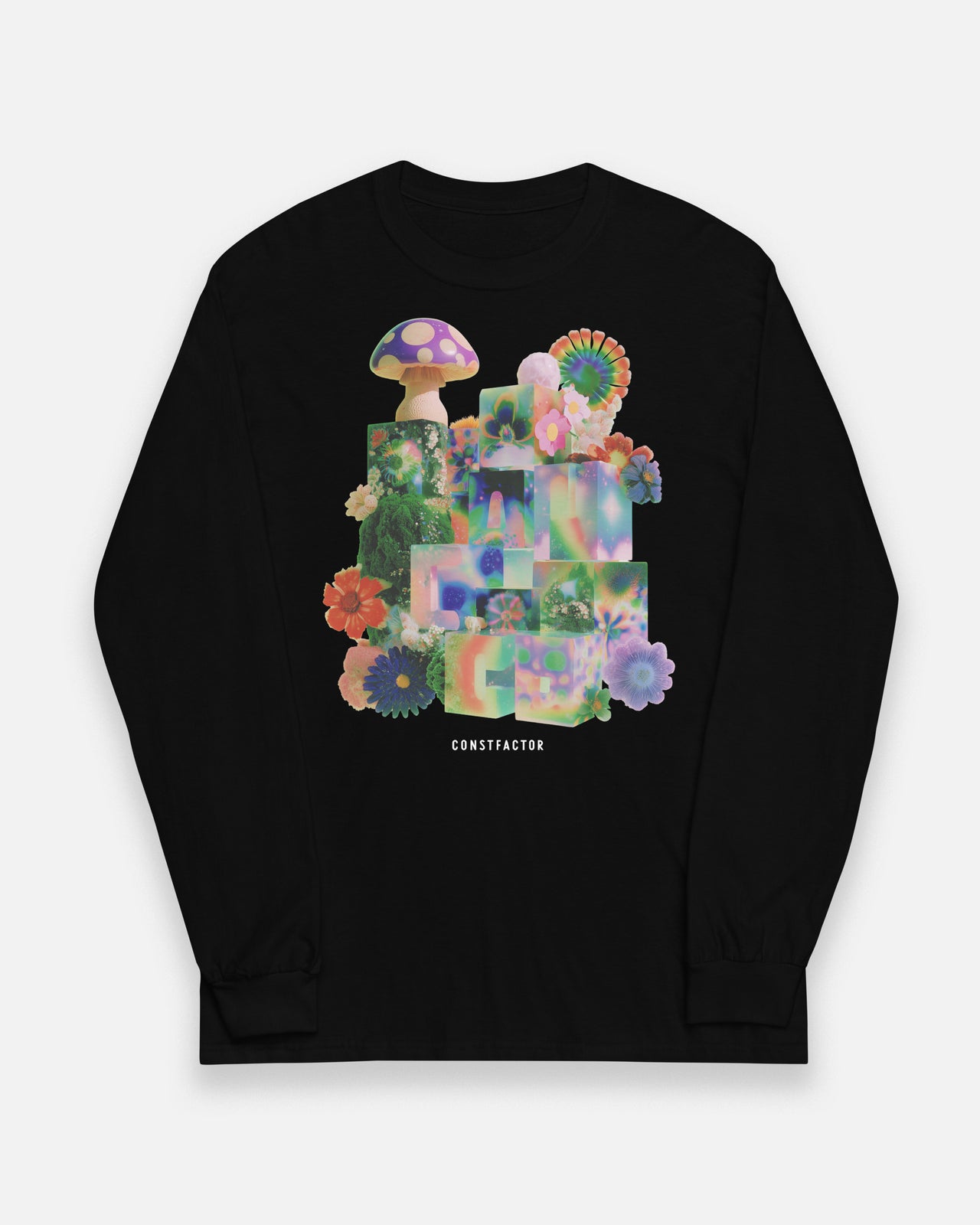 ロングスリーブTシャツ【 TOXIC CUTE 】（5696451）ブラック