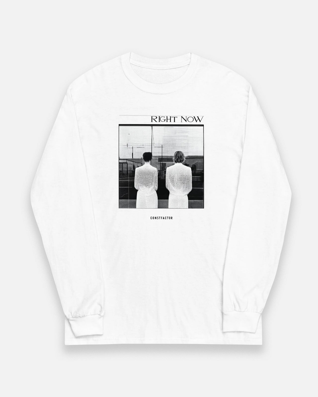 Long Sleeve T-Shirt [Right Now] (8761211) White