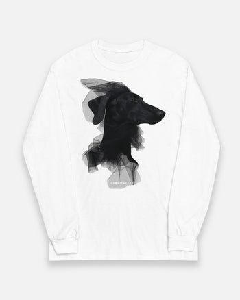 ロングスリーブTシャツ【Lady Dog】（9122552）ホワイト