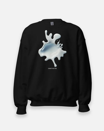 Sweatshirt [Drop of water] (8337810) Black