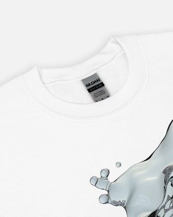 Sweatshirt [Drop of water] (2603199) White