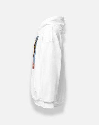 Sweatshirt hoodie [Cyberflora] (4003327) White