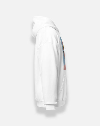 Sweatshirt hoodie [Cyberflora] (4003327) White